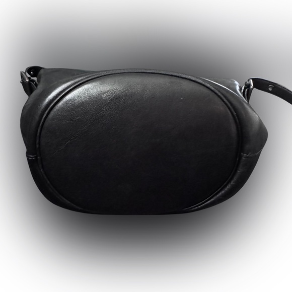 EUC Coach Bleecker Mini Duffle Bucket Black Crossbody Bag, w/tag & dust bag - Picture 7 of 14